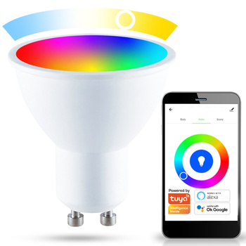 GU10 LED Lampe 5,5 W 400 lm RGB GOLDLUX (Polux) Smart WiFi TUYA