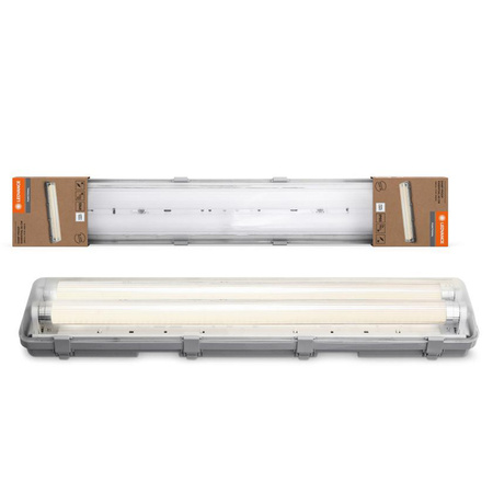 Ledvance lineares Leuchtenband 14W 1200lm 4000K Neutral Grau Essentials Ledvance