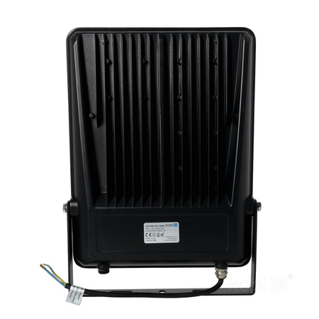 LED-Außenstrahler Garten 200W 26000lm 4000K Neutral 120° IP65 IK06 Schwarz Seul Kobi