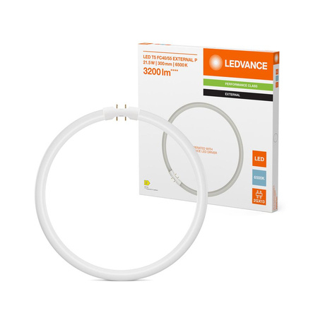 LED Kreisförmige Leuchtstofflampe 2GX13 T5 21.5W 3200lm 6500K Kalt 120° Ledvance