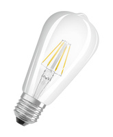LED Lampen ST64 E27 5.8W = 60W 806lm 2700K Warmweiß FILAMENT DIMMABLE LEDVANCE