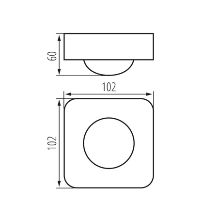 Bewegungsmelder 3x PIR Präsenzmelder Weiß SENTO IP20 Kanlux