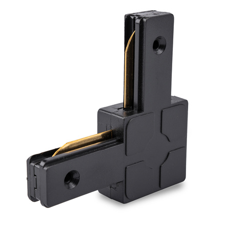 Eckverbinder für 1-Phasen-Stromschienen-System Schwarz LUMILED