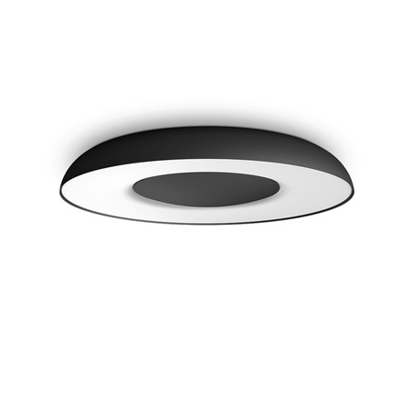LED STILL Decke Plafond Schwarz 22.5W CCT PHILIPS HUE Bluetooth Zigbee + Dimmschalter
