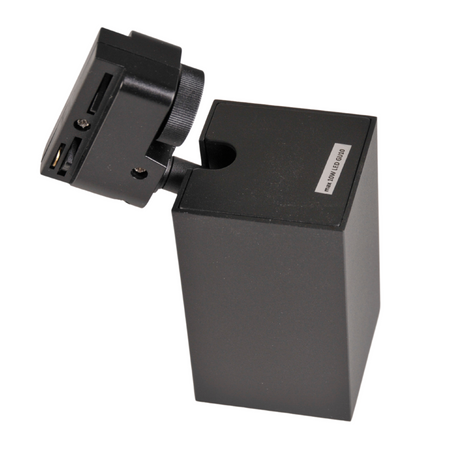 GU10 Schwarz+Gold Stromschienenleuchte für Tragschienen Square POLUX