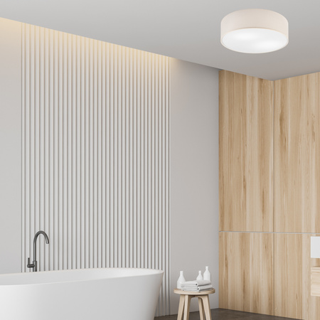 LED Plafond Deckenleuchte VIVIAN 2xE27 Creme LM-2.207 Lamkur