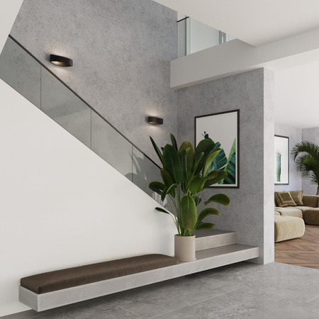 Wandleuchte TONI G9 Schwarz Modern SOLLUX