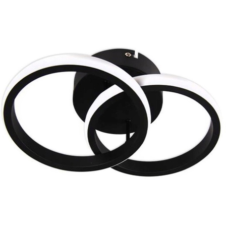 LED Kronleuchter Deckenleuchte 13W NEBULA LYRA Schwarz