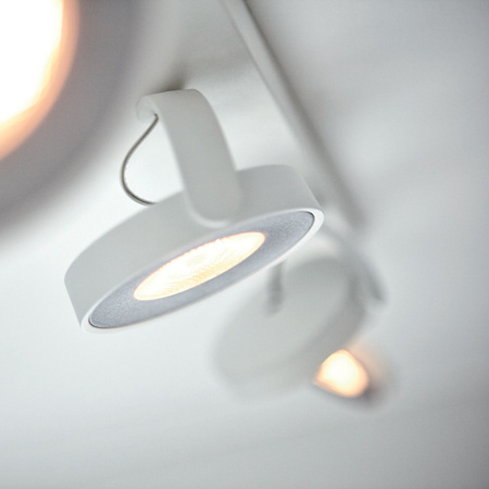 LED Deckenleuchte 4x 4.5W 2700K Dimmbar CLOCKWORK Moving White PHILIPS