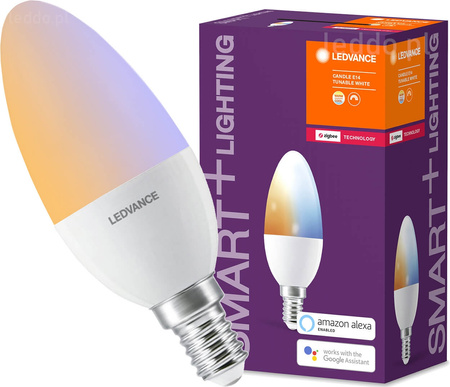 E14 LED Lampen SMART+ Kerze 6W 470lm Warm - Kalt LEDVANCE ZigBee