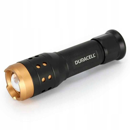 Aluminium-LED-Taschenlampe handlich leistungsstarke taktische Batterie 3 x AAA 550lm 3 Modi DURACELL