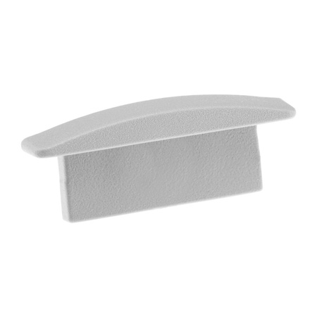 Endkappe für KM39K-S Profil Kunststoff, Grau LUMILED