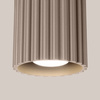 Aufputzleuchte GU10 Aluminium Taupe Aura Deep Space SL.1814 Sollux