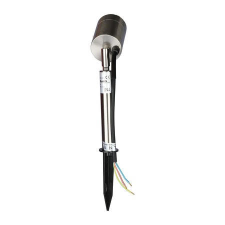 Gartenlampenreflektor GU10 IP44 verstellbar Silber VT-770 V-TAC