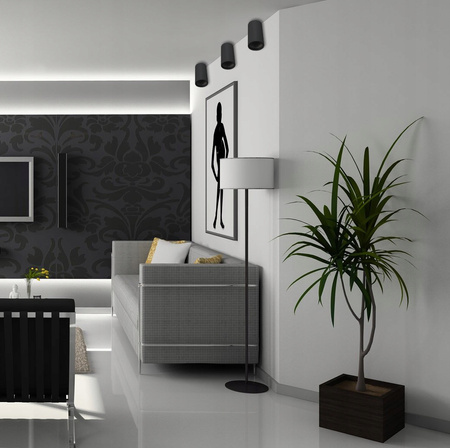 LED-Oberflächenmontage feste HALOGEN-Leuchte GU10 runde Decke Schwarz