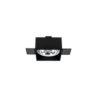 MOD PLUS Deckenleuchte 9404 Nowodvorski Schwarz GU10 Rahmenloser Spot Modern