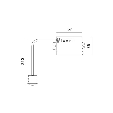 PIR LX42 360ST Bewegungs- und Dämmerungsmelder mit Außensensor KOBI