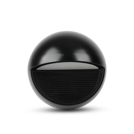 LED-Treppenleuchte 3 W 3000 K rund schwarz Stufenleuchte VT-1182 V-TAC