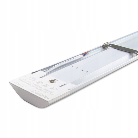 LED-Linienanbauleuchte 18W 4000K Neutral 120° Weiß 60cm Masterled