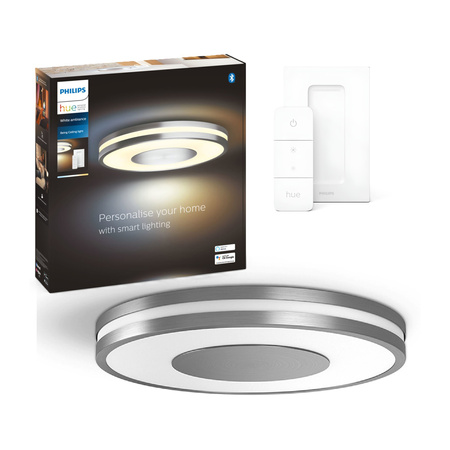 LED BEING 22.5W CCT PHILIPS HUE Bluetooth Zigbee Deckenleuchte + Dimmschalter