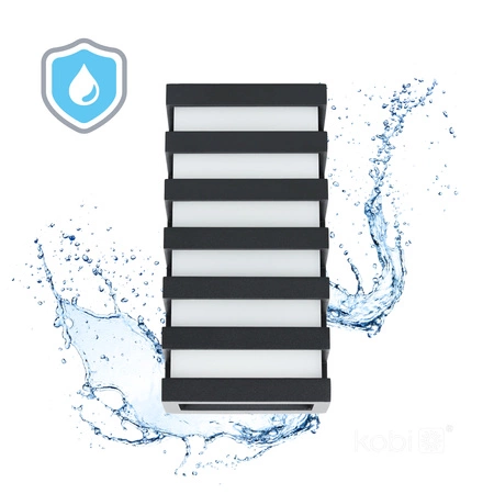 Gartenlampe LED Wandleuchte ENTERA P 10W 4000K IP54 KOBI