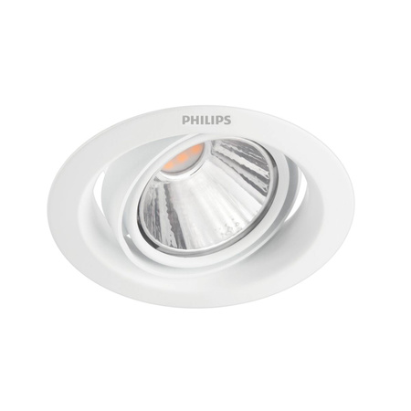 LED-Einbauleuchte 7W 420lm 2700K SceneSwitch Weiß Pomeron Philips