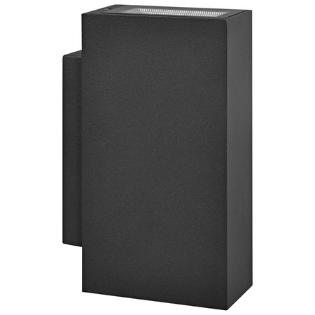 LED Elevation Wandleuchte Schwarz Oben/Unten 2x2,5W 4000K Neutral ORLEAN GOLDLUX (Polux)