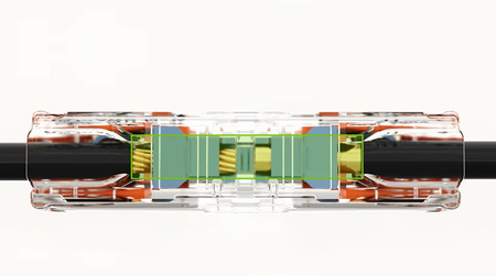 60x Installationsverbinder Schnellverbinder WAGO 221-2411 für KABEL 2x0,2-4mm