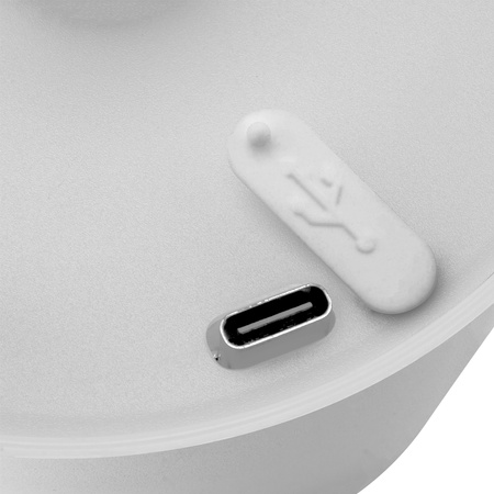 Tischlampe Nightstopper für Weinflaschen USB CCT 3 Farben SALCO Weiß LUMILED