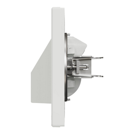 Kabelauslass Unterputz weiß mit SCHNEIDER ASFORA Rahmen