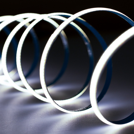 LED-Strip, LED-Streifen 12V 50W 1920LED NEON 8mm 5m COB IP65 kalt LUMILED