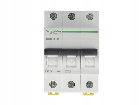 Leistungsschaltersicherung C16A 3P Schneider