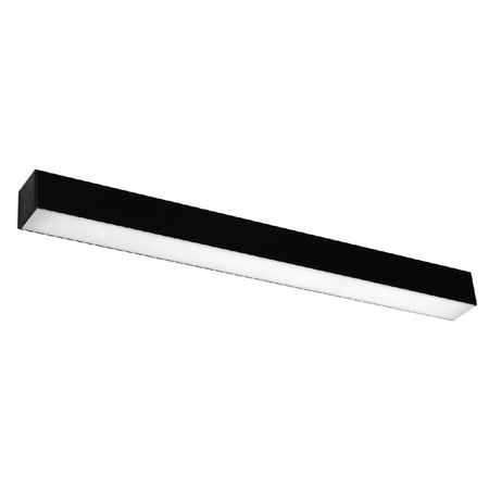 LED PINNE 17W 4000K Lineare Wandleuchte 67cm Schwarz SOLLUX