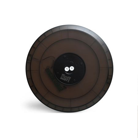 LED-Gartenanbauleuchte 44W 4800lm 4000-6500K CCT 140° Rund IP54 Schwarz Videx