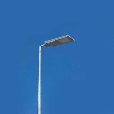 Flutlicht Solarlampe mit Sensor 100W 2300lm 5000K Neutral 130° 3.2V IP65 IK07 Grau VIDEX