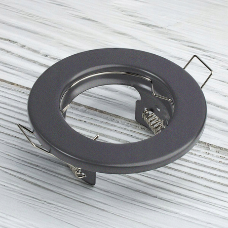 6x LUMILED ARDALI Graphit MR16 GU10 Einbau-Rundleuchte