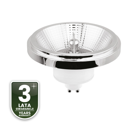 LED Lampen GU10 ES111 10W = 75W 1055lm 4000K Neutral 38° Silber Dimmbar LUMILED