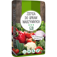 Bodensubstrat für den Gemüse- und Blumenanbau 50 l mit Biostimulation pH 5,0 - 6,5