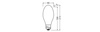 LED-Lampe E40 29.1W = 250W 5400lm 2700K Warm 360° IP65 HQL Ledvance