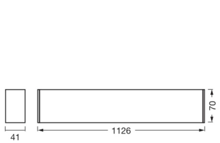 30W 3500lm 4000K Neutral Dimmbar Weiß Büro Linie Ledvance Linie Leuchte