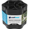 Rasenkante Flexibel gewellt 15cm x 9m Schwarz CELLFAST