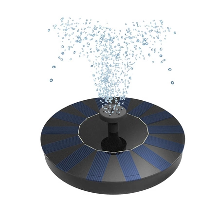 LED HERMES Solar Gartenbrunnen schwimmend mit Pumpe 180l/h LUMILED