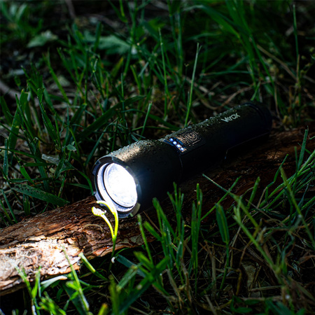 Wiederaufladbare LED-Taschenlampe Classic 20W 800lm Handleuchte Strong ZOOM VA0180 VAYOX