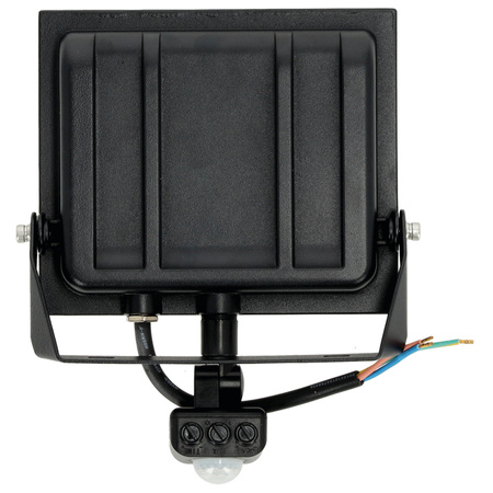 LED-Flutlicht Halogen 50W 4270lm 6500K IP65 Schwarz Bewegungsmelder MH Kobi