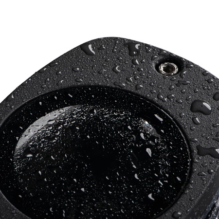 Außenwandleuchte GU10 IP54 Aufputz Schwarz ZEVI Kanlux