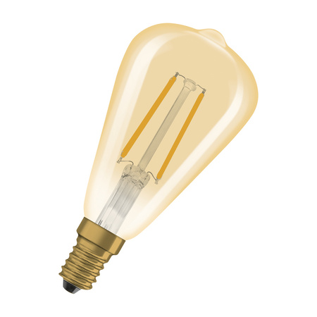 LED-Glühbirne ST48 Vintage E14 2.8W = 25W 250lm 2200K Warm 320° Amber Dimmbar Glühfaden Vintage 1906 Osram