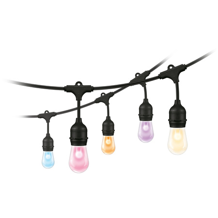 Garten Girlande LED-Lichterkette 12W RGB SMART WiFi WiZ