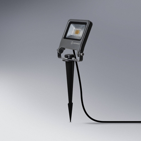 LED-Flutlicht 10W 800lm 3000K Warm IP65 Grau LEDVANCE GARDEN Flood Endura Drivable