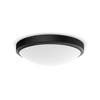 Plafond LED-Anbauleuchte DORIS 17W 2700K IP44 31cm Schwarz PHILIPS