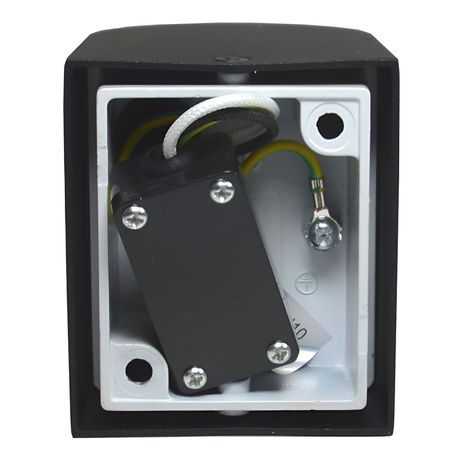 Garten Wandlampe Außenlampe GU10 Schwarz